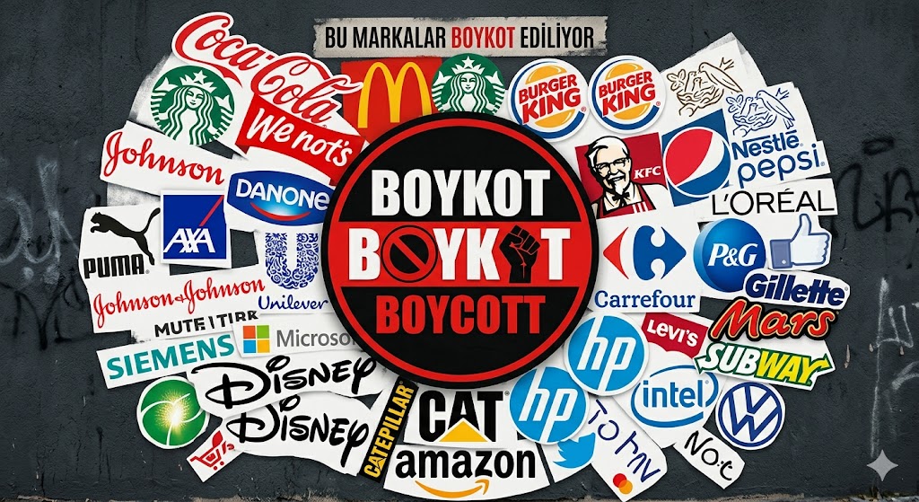 Yahudi sermayeli dünyada boykot edilen markalar