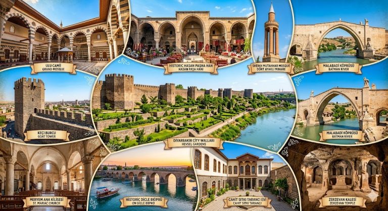 Southeastern Anatolia with its cultural richness, architecture, and cuisine, offers the following top 10 places to see: