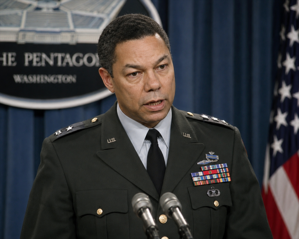 America’s bloodthirsty General Colin Powel