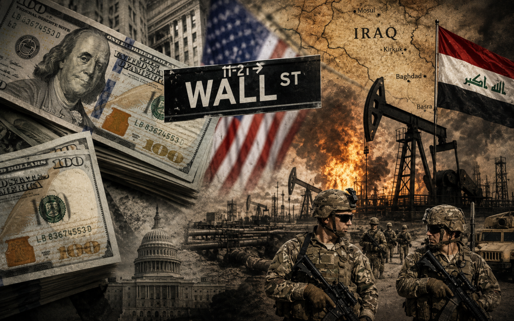 Iraqi stolen oil and money