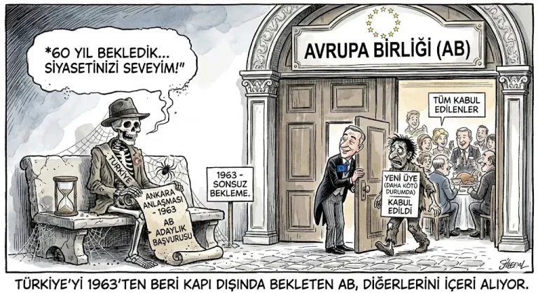 ABnin tüm dediklerini yapsaydık; ya ülke yabancı devletlerin işgaline uğramıştı, ya da bölünmüştü! Zamanla Kıbrıs'ta Türk falan kalmazdı... - If we had done everything the EU said, the country would either have been invaded by foreign powers or divided! In time, there wouldn't be any Turks left in Cyprus...