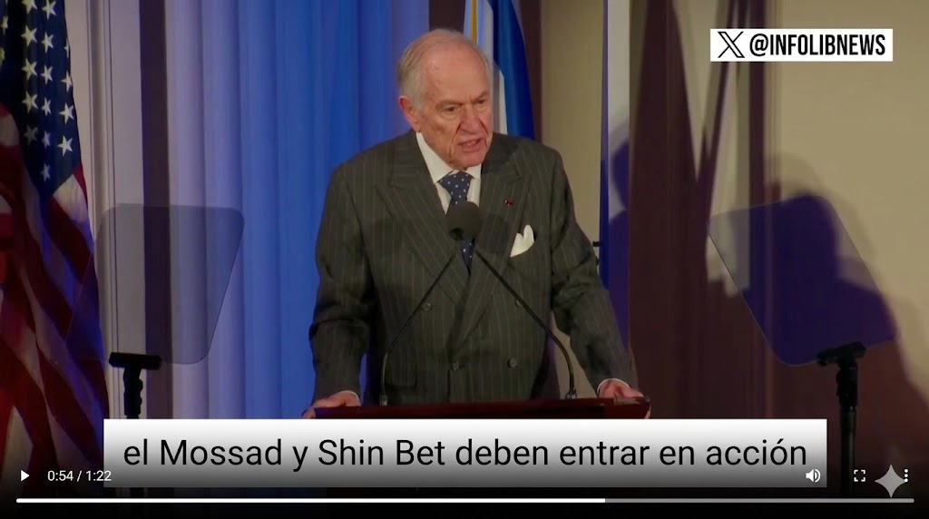 Harvard Hukuk Fakültesi Profesörü Alan Dershowitz; Mossad ve Shin Bet bu işe dahil olmalı!