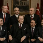 Atatürk,Recep Tayyip Erdoğan,İsmet İnönü,Süleyman Demirel,Adnan Menderes,Turgut Özal,Bülent Ecevit