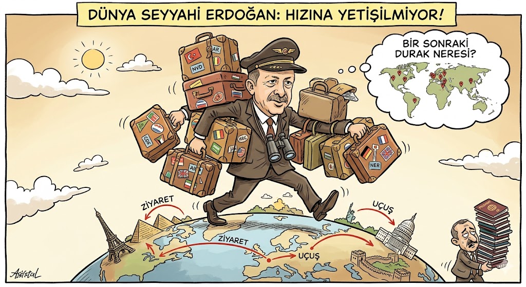Başbakanlık döneminde 80'den fazla ülkeye 300'ün üzerinde seyahat