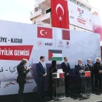 Gazze halkına ulaştırılmak üzere 29 Kasım’da Mersin’den demir alan ve 1.500 ton insani yardım malzemesi taşıyan ikinci insani yardım gemimiz Mısır’ın El Ariş Limanına ulaştı.